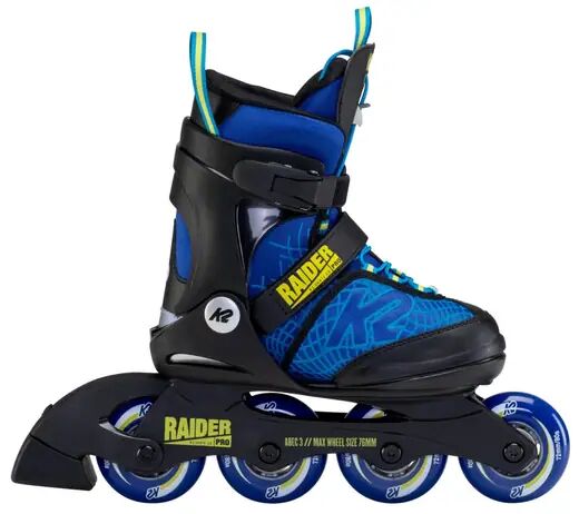 K2 Inliner Kinder K2 Raider Pro (Schwarz/Blau/Gelb)