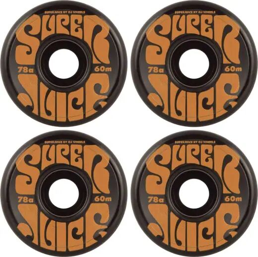 OJ's Skateboard Rollen OJ's Super Juice 78A 4-Pack (60mm - Schwarz)