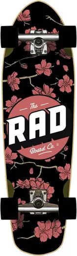 RAD Skateboards Cruiser Board Komplettboard RAD Cherry Blossom (Schwarz)