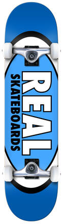 Real Skateboard Komplettboard Real Classic Oval (Blau)