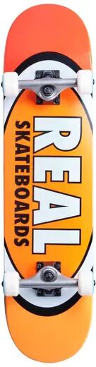 Real Skateboard Komplettboard Real Team Edition Oval (Orange)