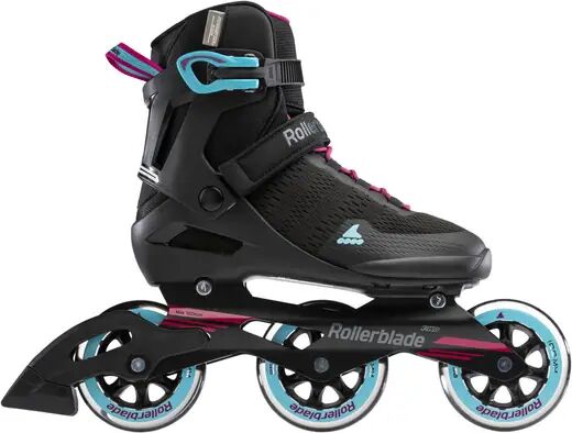 Rollerblade Sirio 100 3WD Damen Roller Blades (Schwarz)