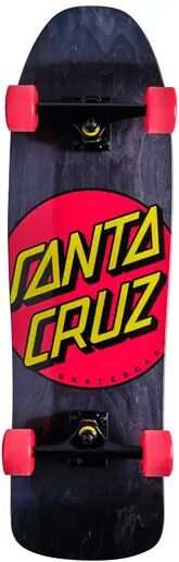 Santa Cruz Skateboards Cruiser Board Komplettboard Santa Cruz Classic Dot 80s (Rot/Schwarz)