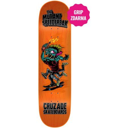 Cruzade SK8 DESKA CRUZADE The Mutant Speedfreak - oranžová - 8.375