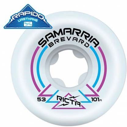 Ricta SK8 KOLA RICTA SAMARRIA BREVARD PRO RAPI - bílá - 53mm/101a