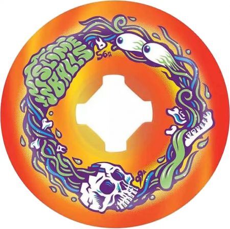 Slime Balls SK8 KOLA SLIME BALLS Brains Speed Swirl - oranžová - 56mm/99a