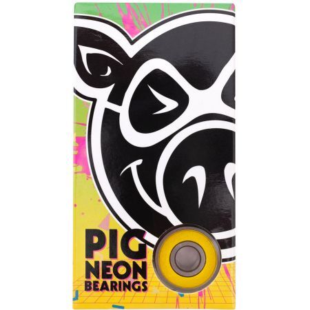 PIG SK8 LOŽISKA PIG WHEELS Neon - univerzální