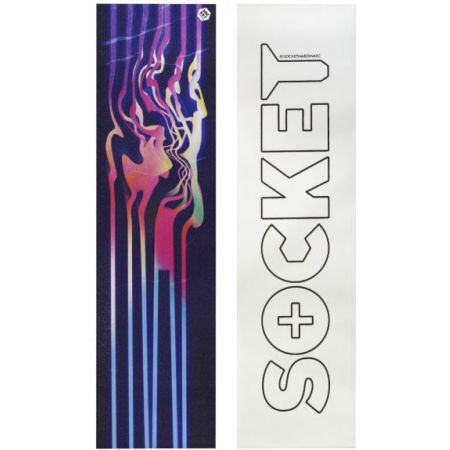 Socket SK8 GRIP SOCKET NEON LINES - černá - univerzální