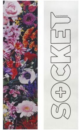 Socket SK8 GRIP SOCKET FLOWERS - fialová - univerzální