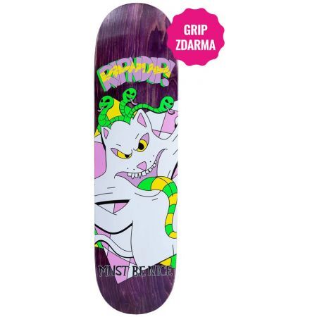 Ripndip SK8 DESKA RIPNDIP TOPANGA BANDIT - fialová - 8.0