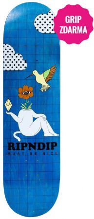 Ripndip SK8 DESKA RIPNDIP WINDOW DAZE - modrá - 8.0