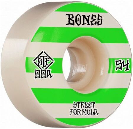 Bones SK8 KOLA BONES PATTERNS STF V4 WIDE - bílá - 53mm/99a