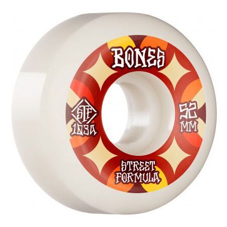 Bones SK8 KOLA BONES RETROS STF V5 - bílá - 53mm/103a