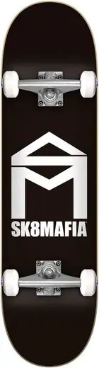 Sk8mafia Skateboard Komplet Sk8mafia House Logo (Černá)