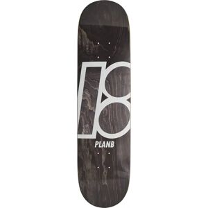 Plan B Team Stain Skateboard Deck (Schwarz)