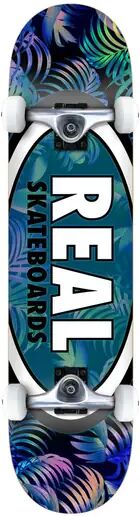 Real Skateboard Komplettboard Real Team Edition Oval (Tropic)