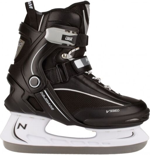 Nijdam eishockey Schlittschuhe Polyester schwarz Größe 42