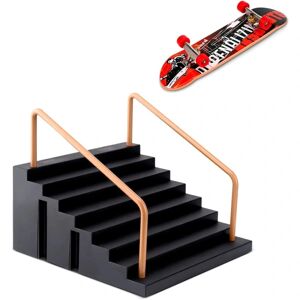 Mini skateboard rampe og tilbehør kit, skateboard park deck tr