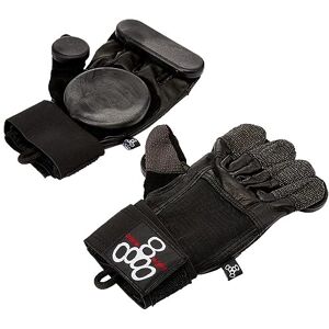 Triple Eight Centrano Triple 8 Schutzausrüstung Handschuhe Sliders, Mehrfarbig, XS-S