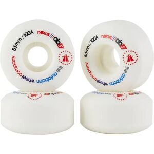 Autobahn Nexus 100A Skateboard Hjul 4-Pak (53mm - Hvid)