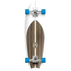 Hydroponic Fish Komplet Cruiser Skateboard (Classic 2.0 White / Brown)