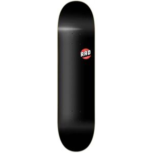 RAD Skateboards RAD Blank Logo Skateboard Deck (Black Maple)