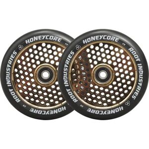 Root Industries Root Honeycore Sort 120mm Hjul Til Løbehjul 2-pak (120mm - Gold Rush)