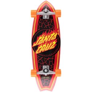 Santa Cruz Skateboards Santa Cruz X Carver Komplet Surf Skate Surfskate (Flame Dot Shark)