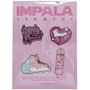 Impala Pins - 4-Pak - Skate Enemal - Impala - Onesize - Tilbehør