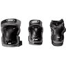 Roces Jungen 3 Pack Schützer Ventilat Schutzset, Black, One Size