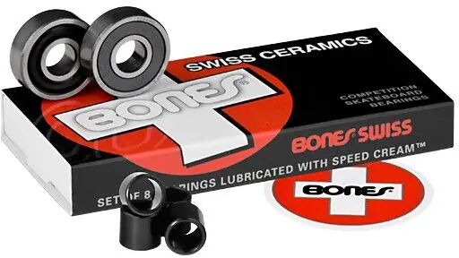 Bones Bearings Kuglelejer Bones Swiss Keramiske 8-Pak