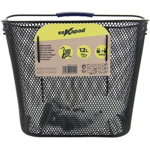 ESKAPAD Cesta delantera metálica 12l