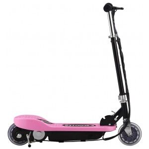 vidaXL Patinete Eléctrico Rosa 120 W