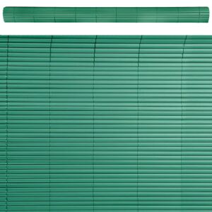 LOLAhome Cañizo de ocultación artificial de PVC verde 3x1,5 metros