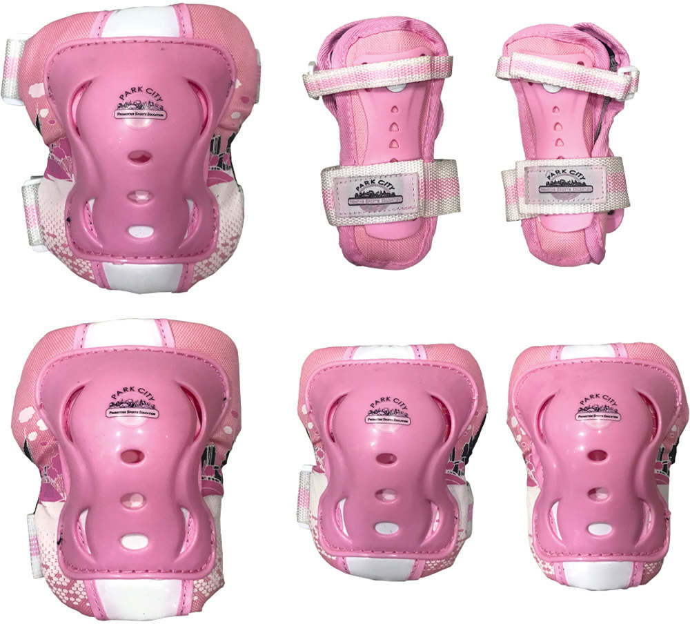 Park City des park city prot set protecciones set protección skate Rosa (S)