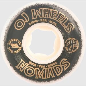 OJ Wheels Elite Nomads 95A 54mm Renkaat valkoinen