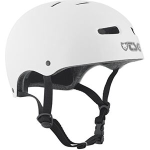 TSG Helm Skate BMX Colors Halbschalenhelm, Injected White, L/XL