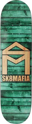 Sk8mafia Skeitti Dekki Sk8mafia House Logo (Sinivihre)