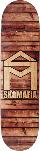 Sk8mafia Skeitti Dekki Sk8mafia House Logo (Ruskea)
