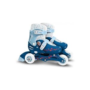 Disney patins à roues alignées réglables Frozen 2 filles bleu taille 27-30 - Publicité