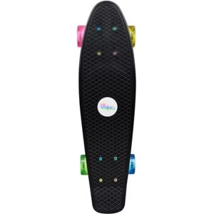 muuwmi AUTHENTIC SPORTS Skateboard enfant fun, neon roues LED