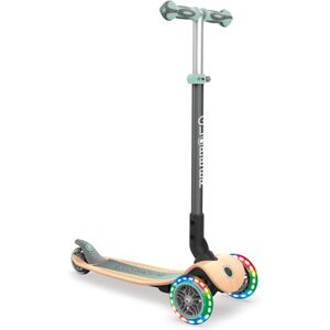 GLOBBER Trottinette enfant 3 roues evolutive pliable Primo, LED, planche bois...