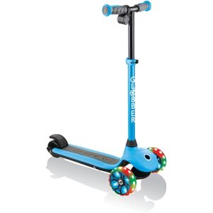 GLOBBER Trottinette électrique enfant 3 roues One K-Emotion 4 Plus bleu clair