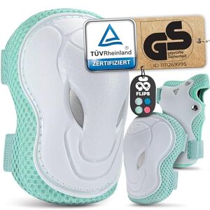 Protection Roller Enfant Genouillère Inline Skate pour Filles avec  Protège-Poignets, Genouillères et Coudières pour Patins à roulettes,  Cyclisme, Vélo BMX, Planche à roulettes