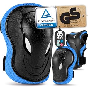 Jim's Store Casque Protection Enfant Vélo Kit de Protection Roller Enf