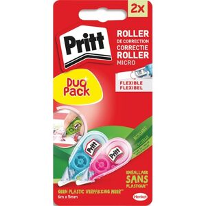 Pritt Lot de 2 mini rollers de correction MICRO ROLLER - Lot de 3