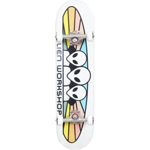 Alien Workshop Spectrum Skateboard Complet (Blanc/Rouge/Jaune)