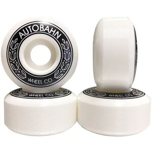 Autobahn AB-S 99A Roues Skate Pack de 4 (52mm - Blanc/Noir/Gris)