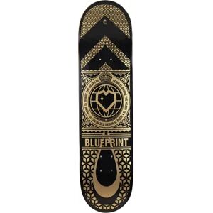 Blueprint Home Heart Planche De Skate (Noir/Or)