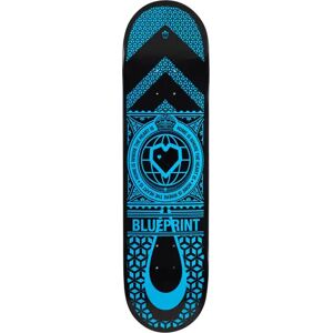 Blueprint Home Heart Planche De Skate (Noir/Bleu)